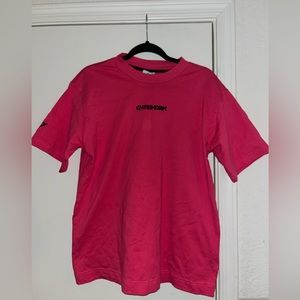 Never worn Men’s hot pink Gymshark t-shirt (xs)